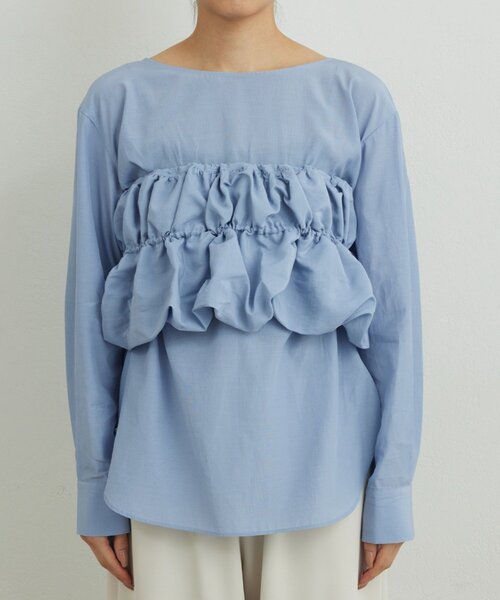 GALLARDAGALANTE(ガリャルダガランテ)の「マルチWAYシャツ(シャツ/ブラウス・レディース・ブルー/ブラック/ベージュ・FREE)」の19枚目の写真