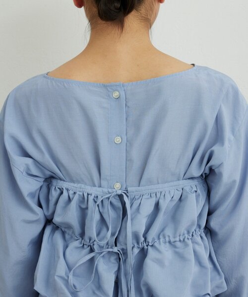 GALLARDAGALANTE(ガリャルダガランテ)の「マルチWAYシャツ(シャツ/ブラウス・レディース・ブルー/ブラック/ベージュ・FREE)」の11枚目の写真