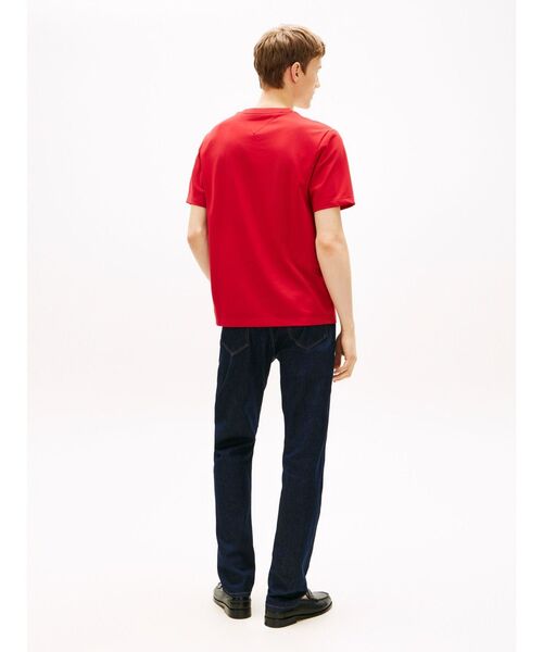 TOMMY HILFIGER(トミーヒルフィガー)の「ICON PIQUE INTERLOCK GRAPHIC TEE(Tシャツ/カットソー・メンズ・ホワイト/マルチ・MEDIUM/SMALL/LARGE/X-LARGE)」の15枚目の写真