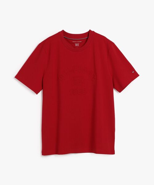 TOMMY HILFIGER(トミーヒルフィガー)の「ICON PIQUE INTERLOCK GRAPHIC TEE(Tシャツ/カットソー・メンズ・ホワイト/マルチ・MEDIUM/SMALL/LARGE/X-LARGE)」の16枚目の写真