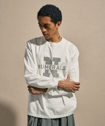 [NUMERALS]N-LOGO LONG SLEEVED T