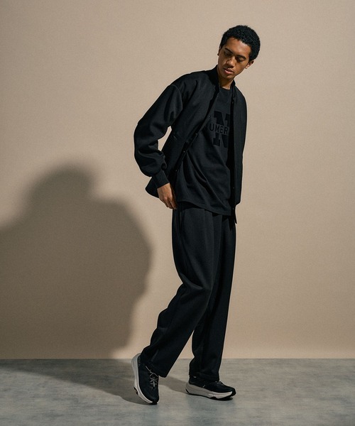 NUMERALS（ヌメラルズ）の「[NUMERALS]N-LOGO LONG SLEEVED T（Tシャツ/カットソー・メンズ・ブラック/ホワイト・LARGE/MEDIUM）」の13枚目の写真
