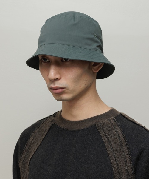 BAL（バル）の「PACKABLE BUCKET HAT（ハット・メンズ・ブラック/チャコール/ブラウン・FREE）」の2枚目の写真