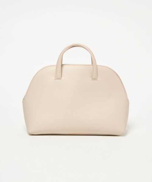 green label relaxing(グリーンレーベルリラクシング)の「【WEB限定】2WAY ラウンド ボストンバッグ / ショルダーバッグ(ショルダーバッグ・レディース・ブラック/ナチュラル/モカ・FREE)」の11枚目の写真