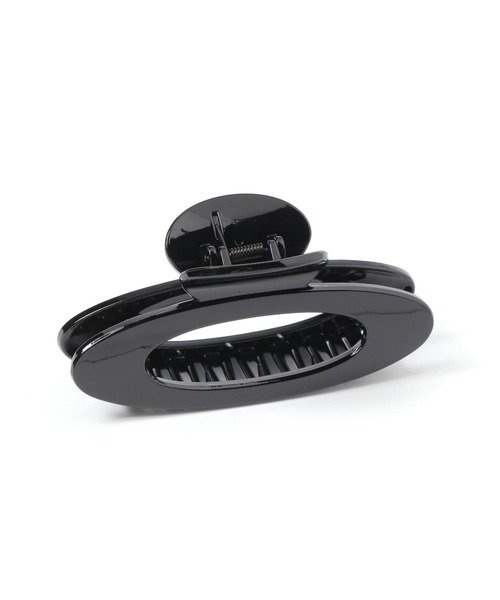 LAKOLE（ラコレ）の「オーバルバンスクリップ / 648469（バレッタ/ヘアクリップ・レディース・ベージュ/ブラック/オフホワイト・FREE）」の3枚目の写真