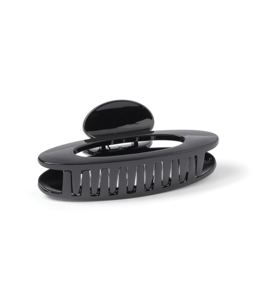 LAKOLE（ラコレ）の「オーバルバンスクリップ / 648469（バレッタ/ヘアクリップ・レディース・ベージュ/ブラック/オフホワイト・FREE）」の4枚目の写真