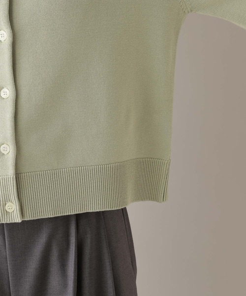 RAGEBLUE（レイジブルー）の「＜POLO BCS/ポロ・ビーシーエス＞別注/コンパクトニットカーディガン（Tシャツ/カットソー・レディース・ピンク/グリーン・FREE）」の19枚目の写真