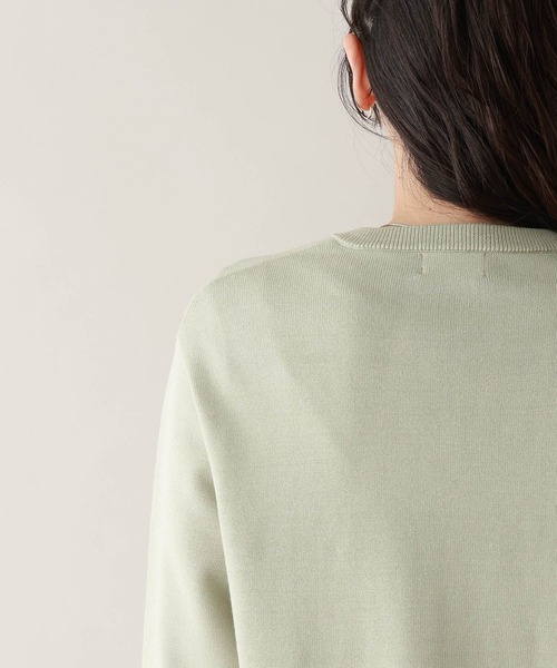 RAGEBLUE（レイジブルー）の「＜POLO BCS/ポロ・ビーシーエス＞別注/コンパクトニットカーディガン（Tシャツ/カットソー・レディース・ピンク/グリーン・FREE）」の21枚目の写真