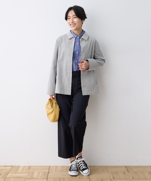 DECOY SINCE 1981(デコイシンスイチキュウハチイチ)の「ストライプジャケット(その他アウター・レディース・グレー・9号/11号/13号)」の20枚目の写真