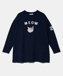 go slow caravan（ゴースローキャラバン）の「JUICY/ジューシー　猫刺繍チュニック（チュニック）」