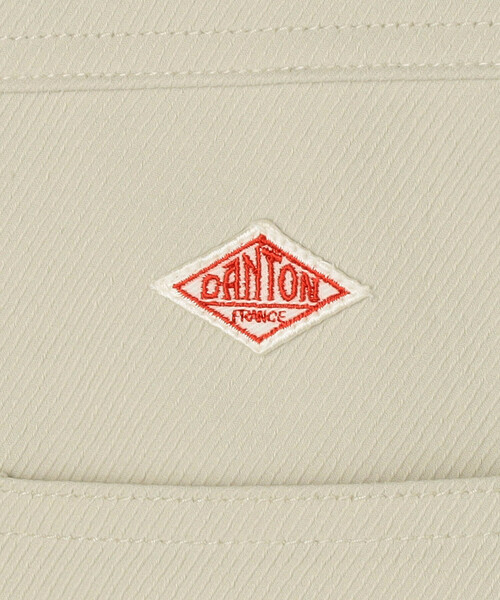 DANTON(ダントン)の「DANTON | ガルゼ シャツブルゾン WOMEN(ブルゾン・レディース・ブラック/グレイッシュベージュ・36)」の10枚目の写真