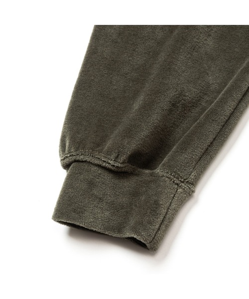 CALEE(キャリー)の「VELOUR CREW NECK SH(パーカー・メンズ・アッシュブラウン・MEDIUM/LARGE)」の5枚目の写真