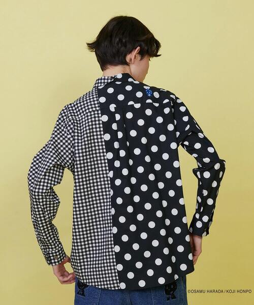 FRAPBOIS（フラボア）の「OSAMU GOODS スカラップシャツ（シャツ/ブラウス・レディース・ブラック/ホワイト・1）」の20枚目の写真