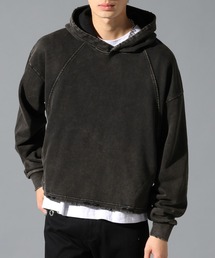 DWSE（ディーダブリューエスイー）の「【UNISEX】DWSE／ダメージダイフーディー（パーカー）」