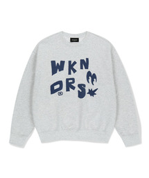 WKNDRS | EYES SWEATSHIRT (L.GREY)(スウェット)