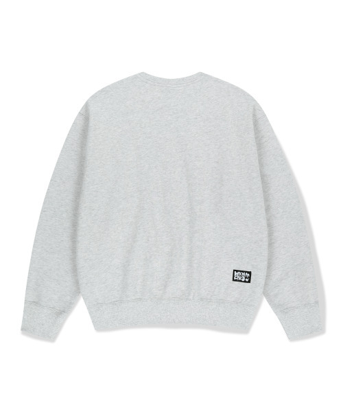 WKNDRS（ウィーキャンドース）の「EYES SWEATSHIRT (L.GREY)（スウェット・レディース・その他・MEDIUM/LARGE/X-LARGE）」の2枚目の写真