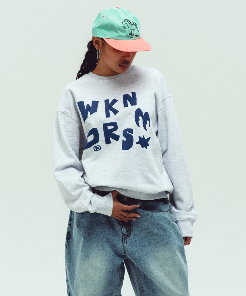 WKNDRS（ウィーキャンドース）の「EYES SWEATSHIRT (L.GREY)（スウェット・レディース・その他・MEDIUM/LARGE/X-LARGE）」の8枚目の写真