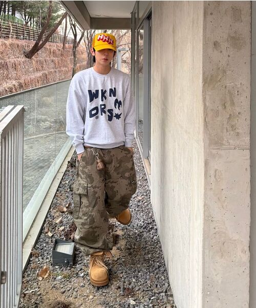 WKNDRS(ウィーキャンドース)の「EYES SWEATSHIRT (L.GREY)(スウェット・レディース・その他・MEDIUM/LARGE/X-LARGE)」の9枚目の写真