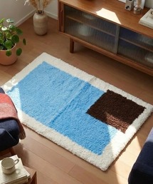 tood.（トード）の「【tood.】スクエア柄ラグマット フロアマット（ラグ/マット）」