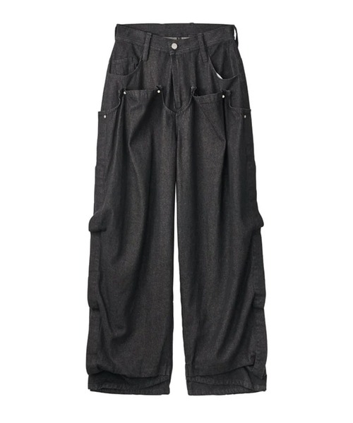 Knuth Marf（クヌースマーフ）の「cling drape denim pants(unisex