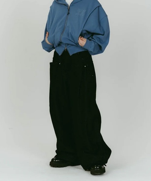 Knuth Marf（クヌースマーフ）の「cling drape denim pants(unisex