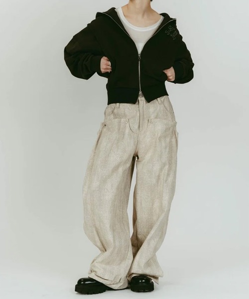 Knuth Marf（クヌースマーフ）の「cling drape denim pants(unisex