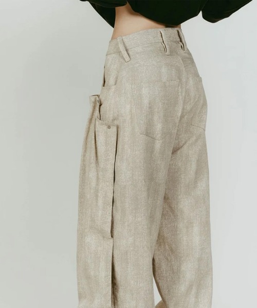 Knuth Marf（クヌースマーフ）の「cling drape denim pants(unisex