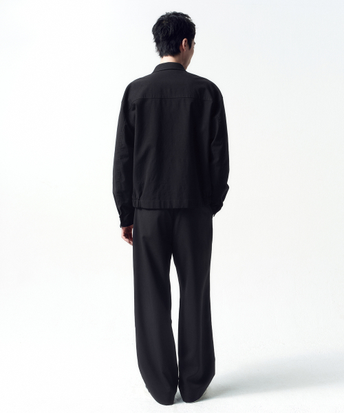 INSILENCE(インサイロンス)の「ウォッシュドヒドンポケットジャケットBLACK(ブルゾン・レディース・その他・SMALL/MEDIUM/LARGE)」の3枚目の写真