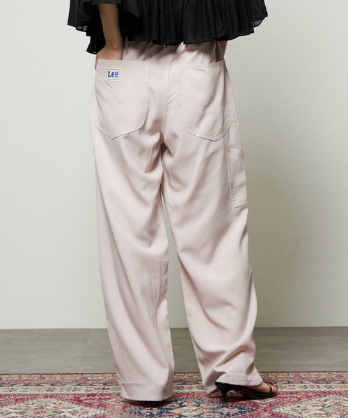 Lee(リー)の「Lee/リー【涼】リラックスワイドペインターパンツ(その他パンツ・レディース・ブラック/ピンク・SMALL/MEDIUM)」の7枚目の写真
