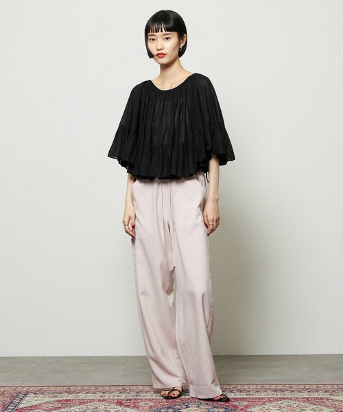 Lee(リー)の「Lee/リー【涼】リラックスワイドペインターパンツ(その他パンツ・レディース・ブラック/ピンク・SMALL/MEDIUM)」の15枚目の写真