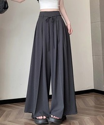 グリッター2タックワイドパンツ