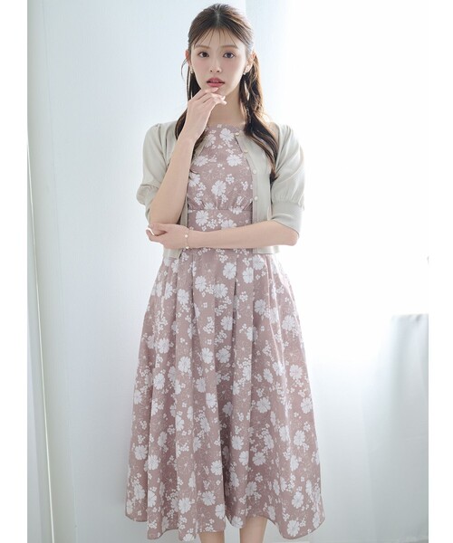 TOCCA(トッカ)の「SHASTA DAISY ドレス(ワンピース・レディース・ブラック系5/ブラウン系5・4/6/0/2)」の1枚目の写真