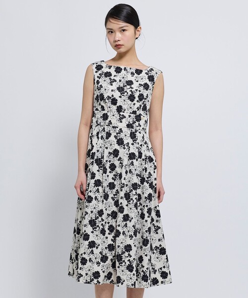 TOCCA(トッカ)の「SHASTA DAISY ドレス(ワンピース・レディース・ブラック系5/ブラウン系5・4/6/0/2)」の6枚目の写真
