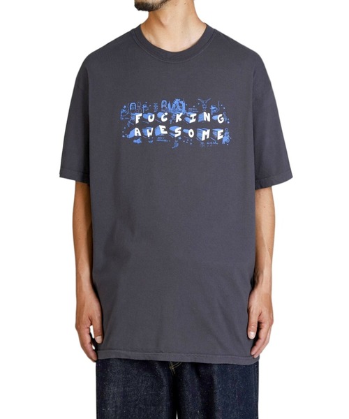FUCKING AWESOME（ファッキングオーサム）の「FUCKING AWESOME / ファッキンオーサム：Screwball Loco Short Sleeve Tee：FA-SLSST[WAX]（Tシャツ/カットソー・メンズ・グレー系その他・L）」の4枚目の写真