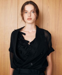 LE CIEL BLEU | ボウジャージーキャミトップ / Bow Jersey Cami Top(Tシャツ/カットソー)