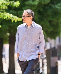 SHIPS: RAYMOND レギュラーカラー 7スリーブ シャツ