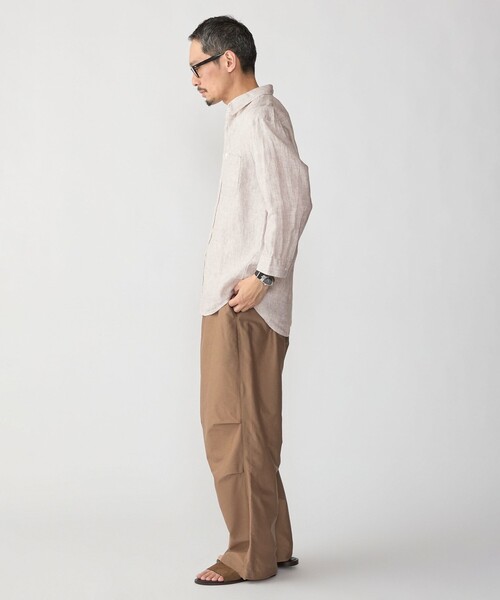 SHIPS(シップス)の「SHIPS: RAYMOND レギュラーカラー 7スリーブ シャツ(シャツ/ブラウス・メンズ・ロイヤルブルー/ベージュ・X-LARGE/LARGE/MEDIUM/SMALL)」の7枚目の写真