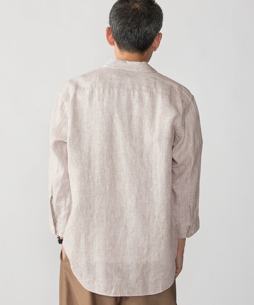 SHIPS(シップス)の「SHIPS: RAYMOND レギュラーカラー 7スリーブ シャツ(シャツ/ブラウス・メンズ・ロイヤルブルー/ベージュ・X-LARGE/LARGE/MEDIUM/SMALL)」の12枚目の写真