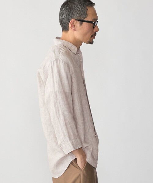 SHIPS(シップス)の「SHIPS: RAYMOND レギュラーカラー 7スリーブ シャツ(シャツ/ブラウス・メンズ・ロイヤルブルー/ベージュ・X-LARGE/LARGE/MEDIUM/SMALL)」の13枚目の写真
