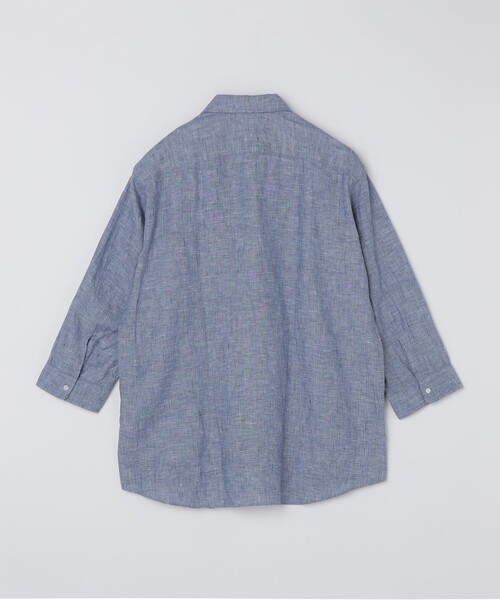 SHIPS(シップス)の「SHIPS: RAYMOND レギュラーカラー 7スリーブ シャツ(シャツ/ブラウス・メンズ・ロイヤルブルー/ベージュ・X-LARGE/LARGE/MEDIUM/SMALL)」の16枚目の写真