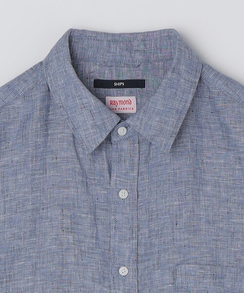 SHIPS(シップス)の「SHIPS: RAYMOND レギュラーカラー 7スリーブ シャツ(シャツ/ブラウス・メンズ・ロイヤルブルー/ベージュ・X-LARGE/LARGE/MEDIUM/SMALL)」の17枚目の写真