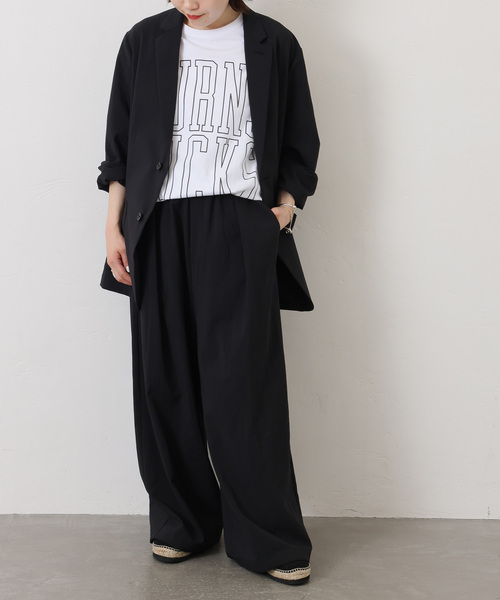 JOURNAL STANDARD LUXE（ジャーナルスタンダード　ラックス）の「プリントT TURNS LUCKS（Tシャツ/カットソー・レディース・ブラック・FREE）」の2枚目の写真