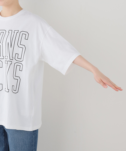 JOURNAL STANDARD LUXE（ジャーナルスタンダード　ラックス）の「プリントT TURNS LUCKS（Tシャツ/カットソー・レディース・ブラック・FREE）」の11枚目の写真