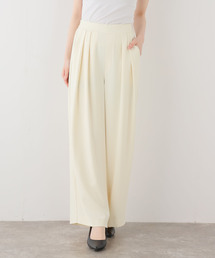 La TOTALITE | 【洗える】ツータックストレートパンツ(その他パンツ)