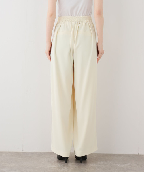 La TOTALITE(ラトータリテ)の「【洗える】ツータックストレートパンツ(その他パンツ・レディース・バーガンディー/イエロー・FREE)」の14枚目の写真