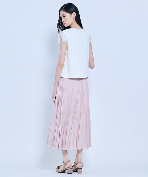 TOCCA（トッカ）の「PLEATS RHAPSODY スカート（スカート・レディース・ライトグリーン系/ピンク系・0/4）」の11枚目の写真