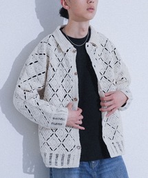 osharewalker（オシャレウォーカー）の「ニットカーディガン（カーディガン/ボレロ）」