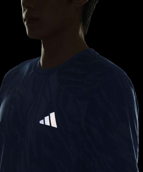 adidas(アディダス)の「アディダス adidas テック エッセンシャルズ クール タッチ レギュラーフィット カモ AOP 半袖Tシャツ(Tシャツ/カットソー・メンズ・ブルー/オリーブ/ダークグレー・M/L/LL/3L/S)」の17枚目の写真