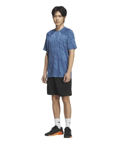adidas(アディダス)の「アディダス adidas テック エッセンシャルズ クール タッチ レギュラーフィット カモ AOP 半袖Tシャツ(Tシャツ/カットソー・メンズ・ブルー/オリーブ/ダークグレー・M/L/LL/3L/S)」の15枚目の写真