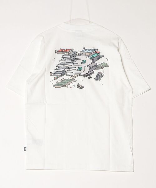 NEW BALANCE（ニューバランス）の「Ghica スポーツステーション　オーバーサイズドTシャツ（Tシャツ/カットソー・メンズ・ホワイト・MEDIUM/LARGE/X-LARGE/XX-LARGE）」の8枚目の写真
